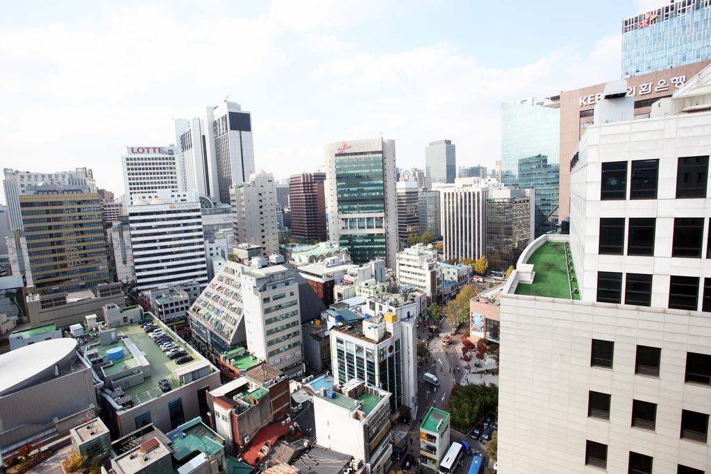 סיאול Ekonomy Hotel Myeongdong Central מראה חיצוני תמונה