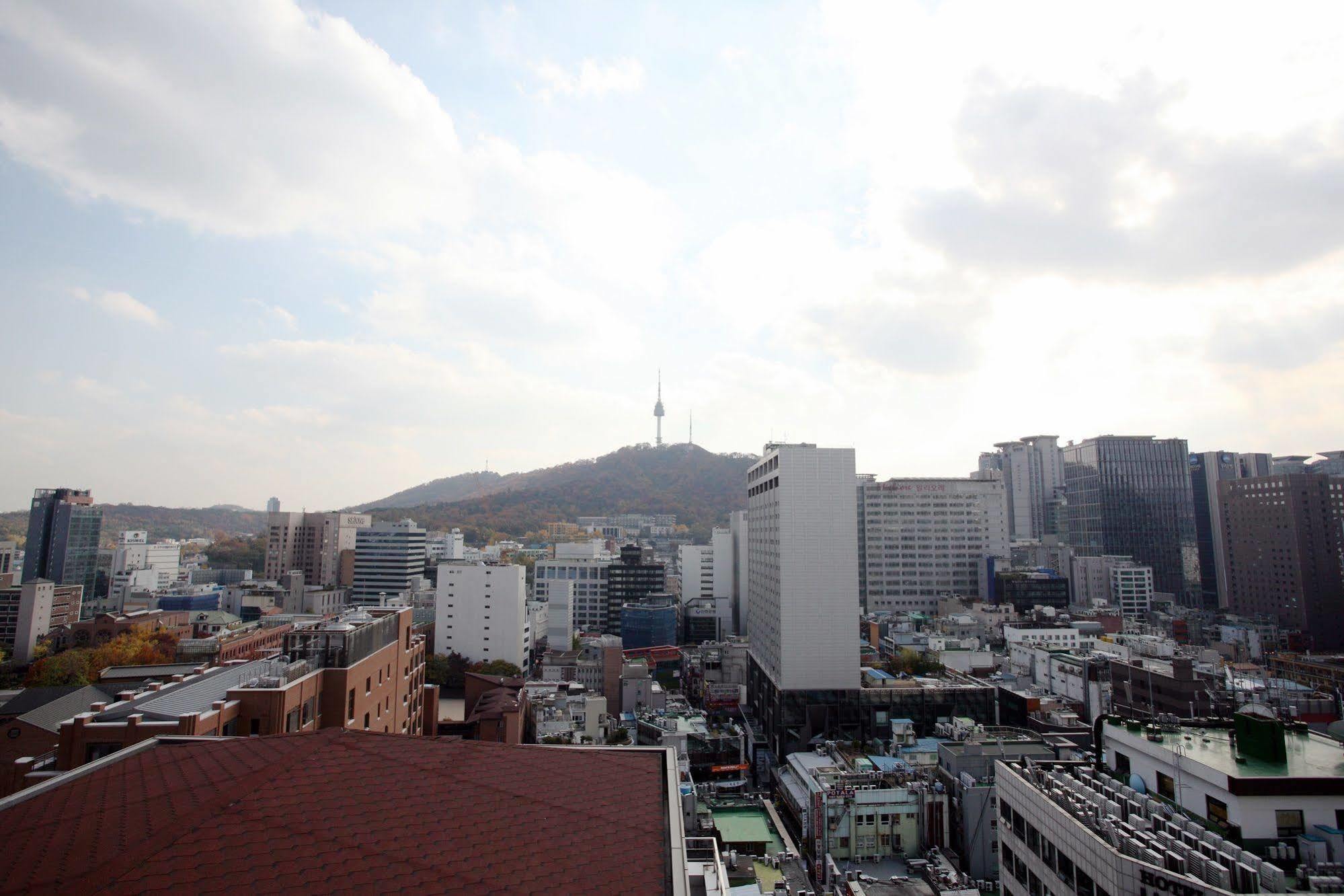 סיאול Ekonomy Hotel Myeongdong Central מראה חיצוני תמונה